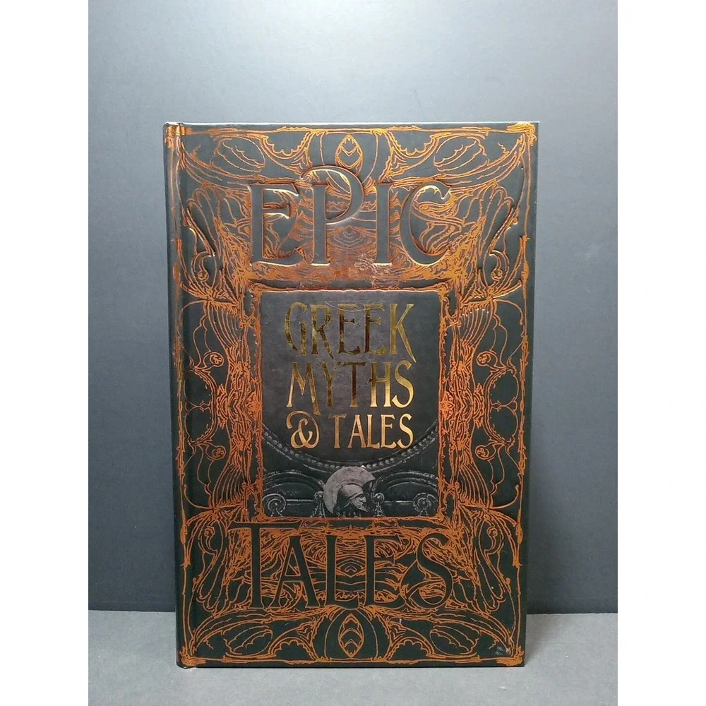 GREEK MYTHS & TALES Epic Mythology Gothic‎ Fantasy Deluxe Hardcover Very Good